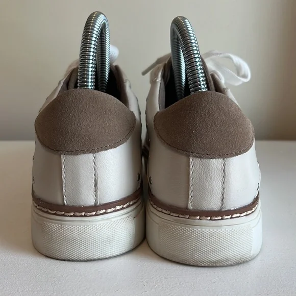 Crown Vintage Kalinda Snakeskin Suede Studded Fashion Sneaker Size 7 - Picture 6 of 12